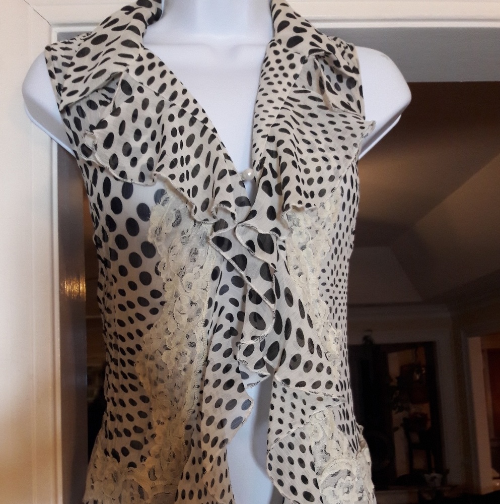 Studio JPR sheer top